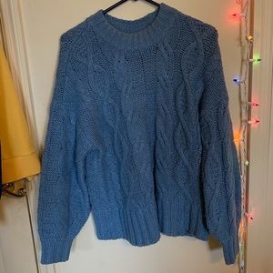American Eagle blue sweater size small